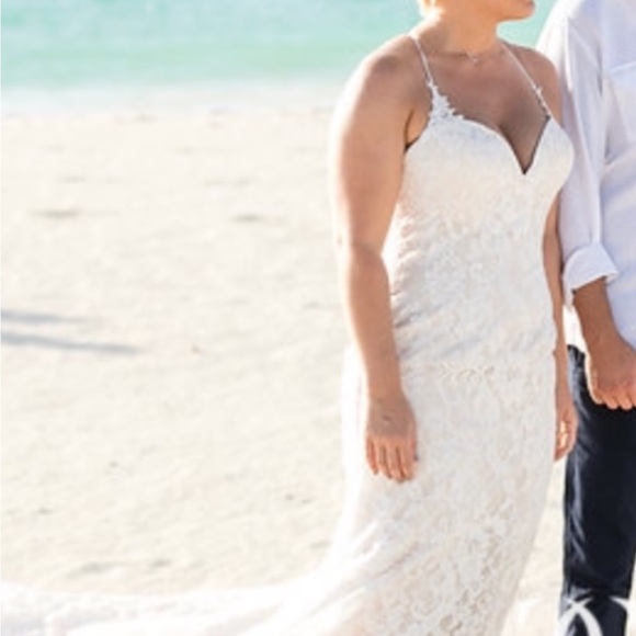 Elegant Lace Wedding Dress - Picture 13 of 16